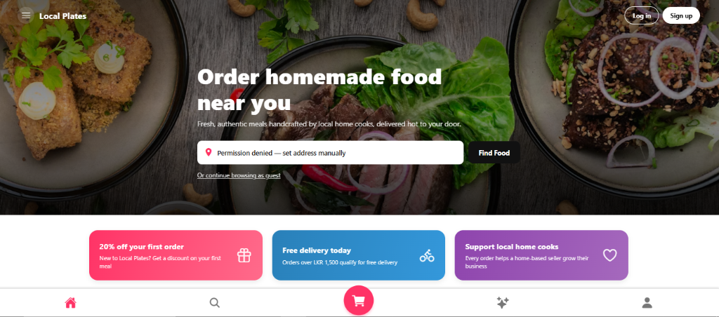 Route-Optimized Food Marketplace